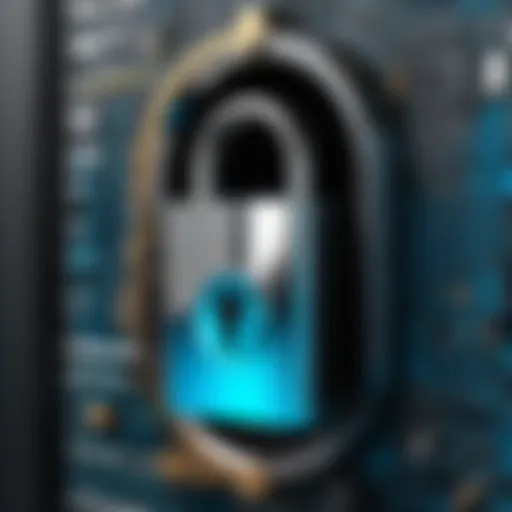 Secure data erasure concept with digital lock