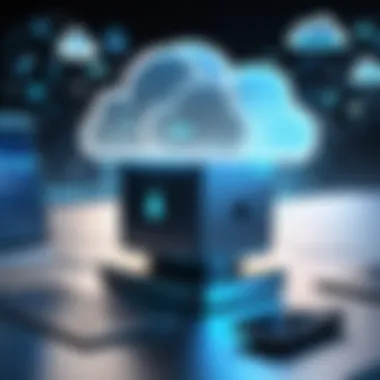 The Importance of Secure Cloud Storage Secure cloud storage solution showcasing encrypted file access