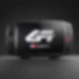 Illustration of ESPN logo on digital screen