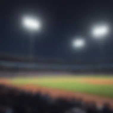 Baseball Field Stadium Lights