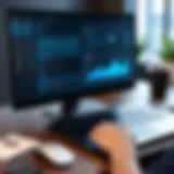User accessing desktop remotely