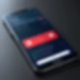 A smartphone displaying a robocall blocker interface