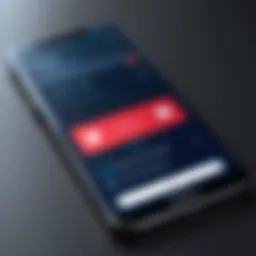 A smartphone displaying a robocall blocker interface