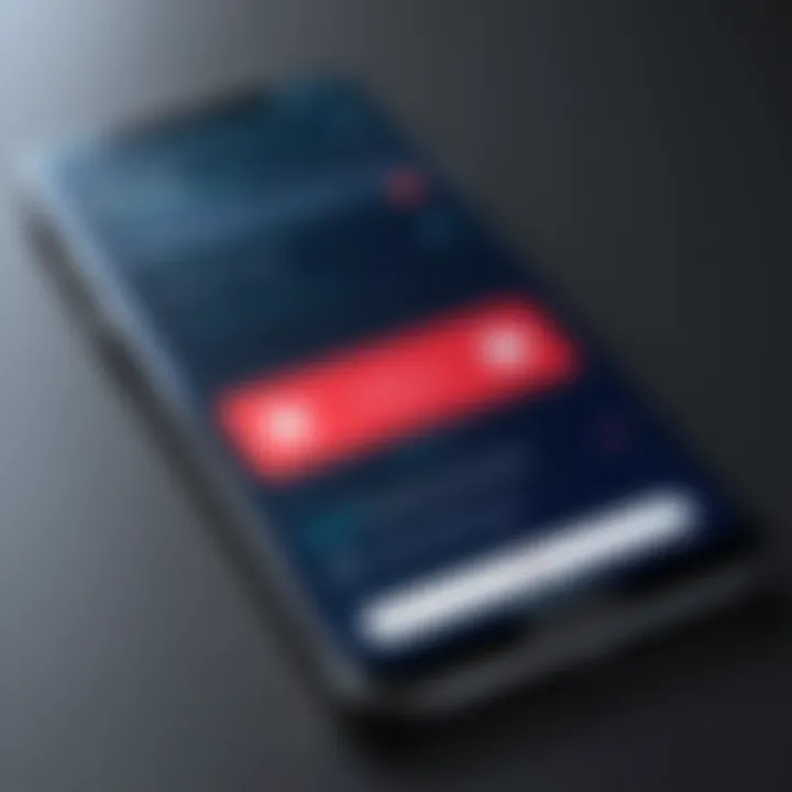 A smartphone displaying a robocall blocker interface