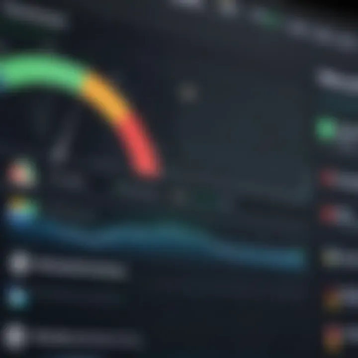 Performance comparison chart of VPN proxy extensions