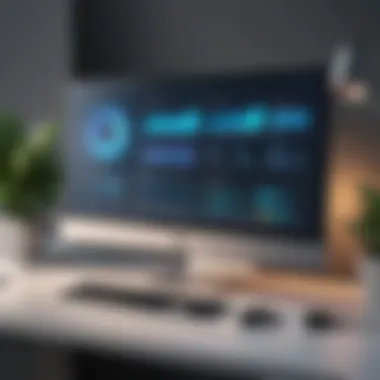Optimize System Settings for Efficiency Adjusting system settings on a desktop