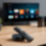 User interface of Betternet on Firestick