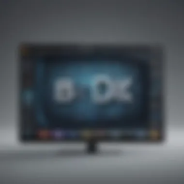 Britbox Logo on Screen