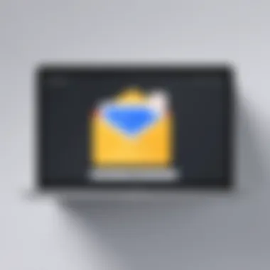 Secure login screen for Google Mail