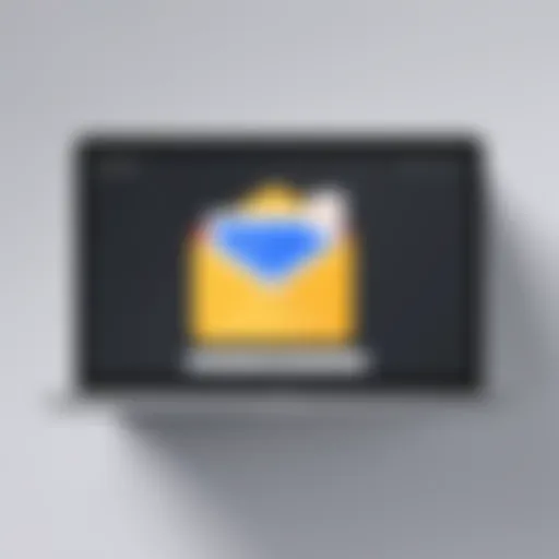 Secure login screen for Google Mail