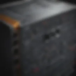 Illustration showing intricate design principles of Cisco fiber core switch