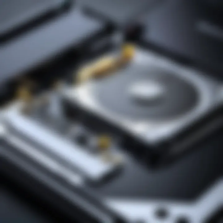 Diagram showing data transfer from HDD to SSD