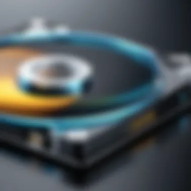 Disk Cloning Software in Action Visual representation of disk cloning software interface