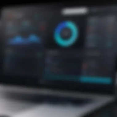 User-Friendly Interface of Bitdefender on MacBook M1 Bitdefender dashboard on MacBook M1 showcasing user-friendly interface