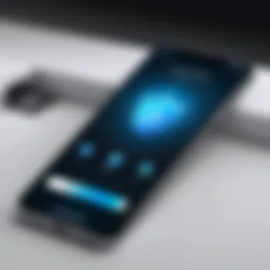 Enhanced Security Features on iPhone Illustration of iPhone with optimized security features