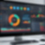 Dashboard view of PC repair software showcasing system health metrics.