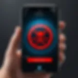 Detecting iPhone malware signs