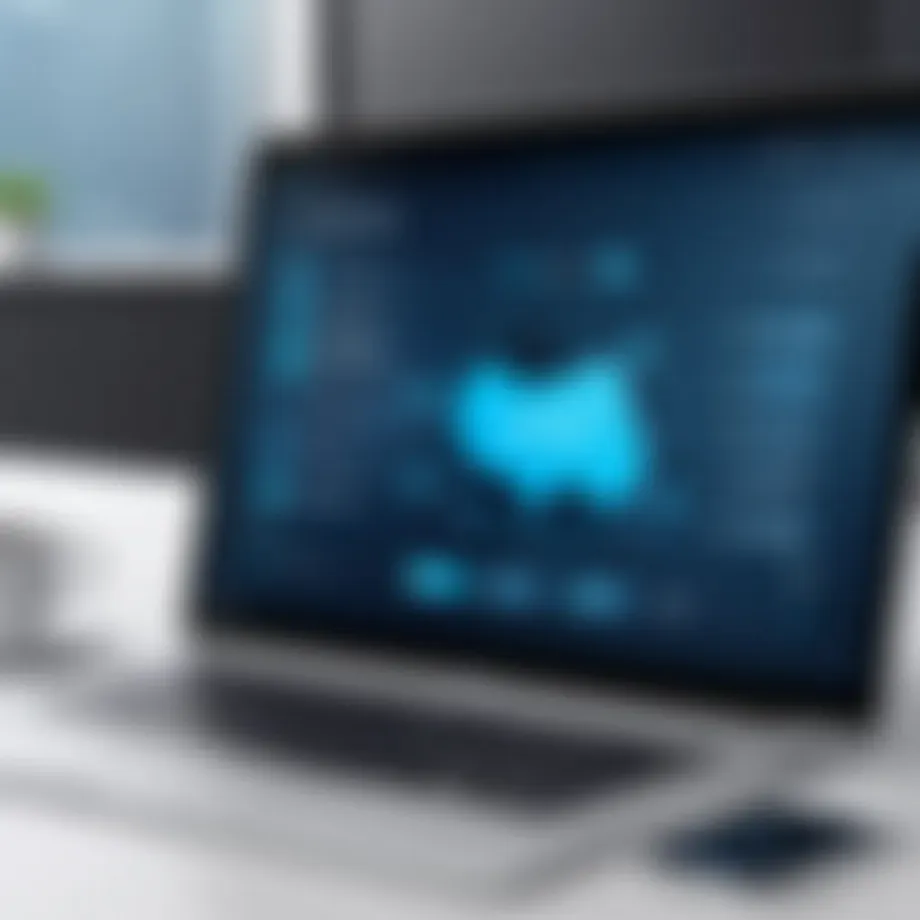 Modern virtual private network interface