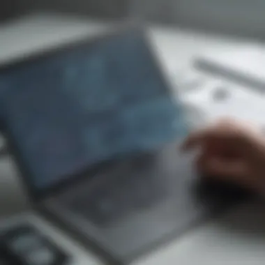 Unveiling Digital Clues Digital Forensics Expert Analyzing Data