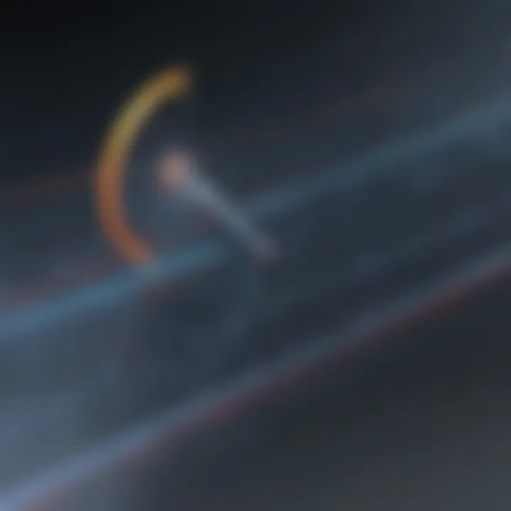 Conceptual artwork showing the balance between speed and security