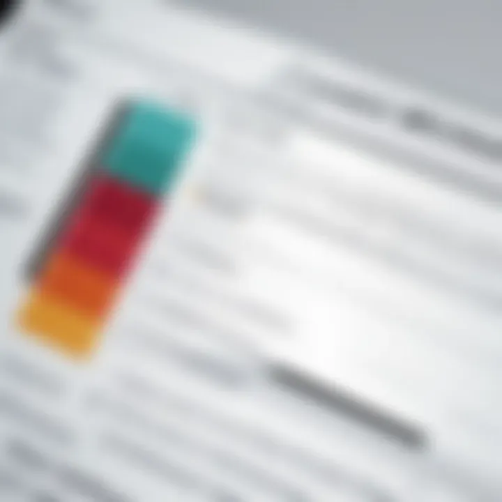 A close-up of a credit report highlighting errors