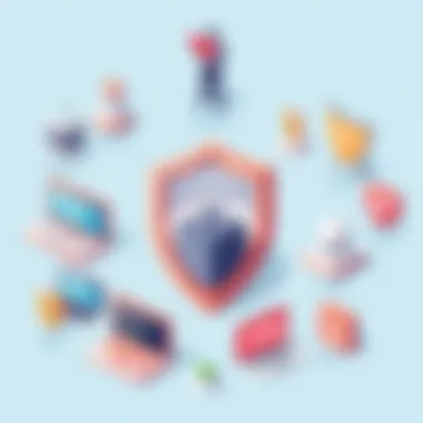 Diverse VPN Types Explained Illustration showcasing various types of VPNs.