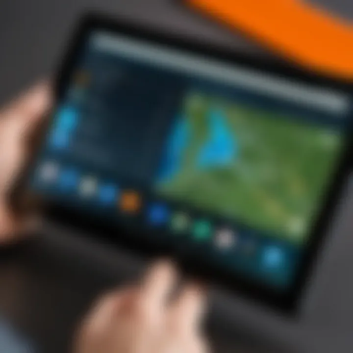 Customization options for location services on Amazon Fire Tablet