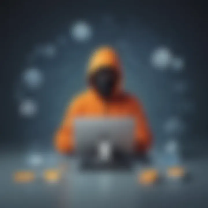 Data Privacy Shielding Illustration
