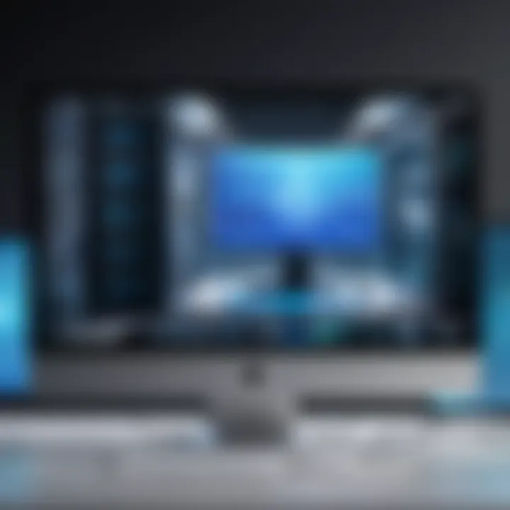 Digital Security Concept for iMac Users