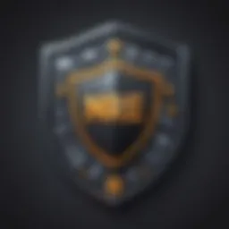 Digital Security Shield Icon