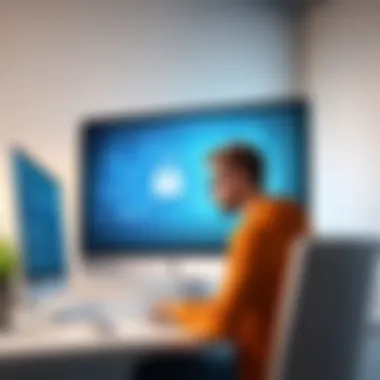 Understanding Online Privacy Illustration depicting online privacy.