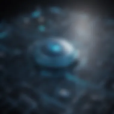 Abstract Digital Security Network Concept Abstract Digital Security Network Concept