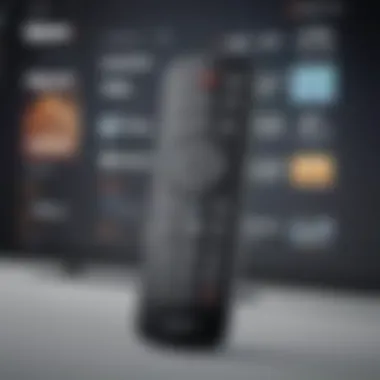 Enhanced Remote Control App Interface Smartphone screen displaying Amazon remote control app