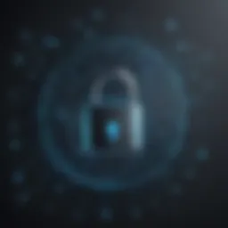 Digital Encryption Security Concept