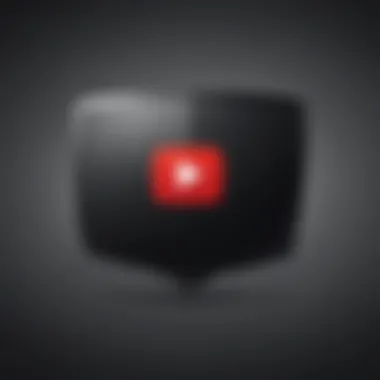 YouTube TV streaming platform with shield symbol