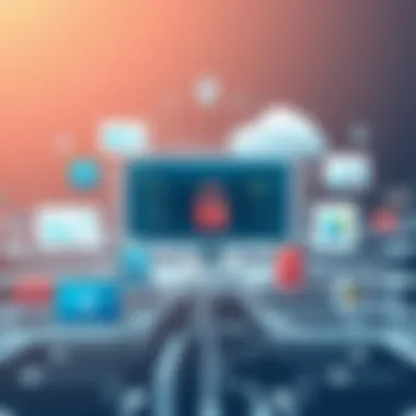 Network Security Best Practices Visualization Visual representation of network security best practices