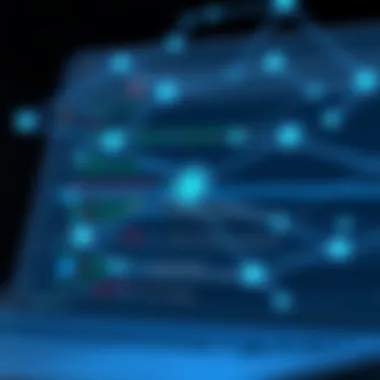 Advanced Network Analysis in Command-Line Command-line interface showcasing advanced network analysis tools