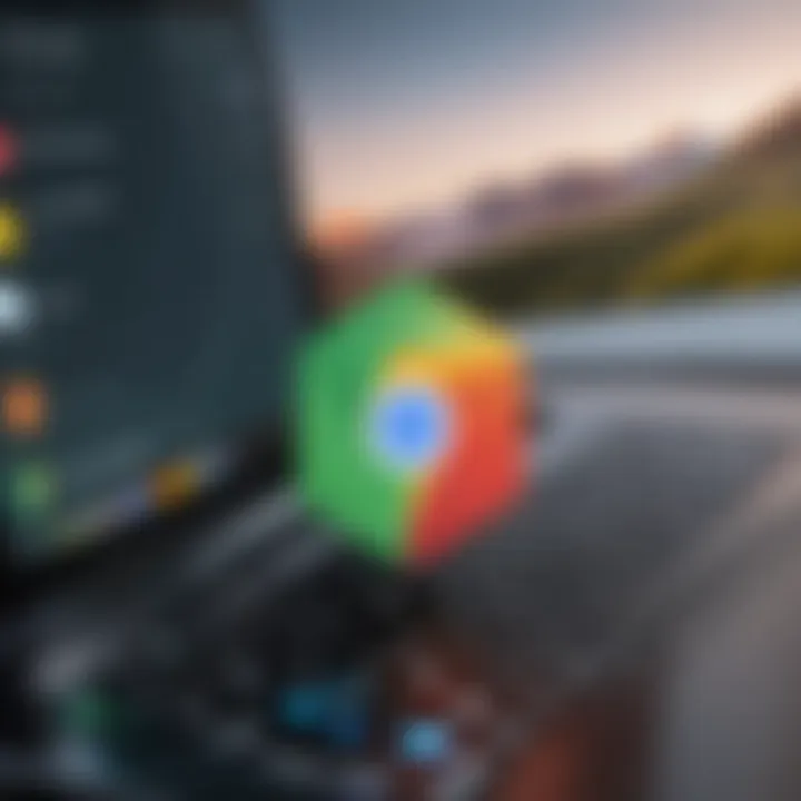 A screenshot of the Chrome Web Store showcasing top VPN extensions