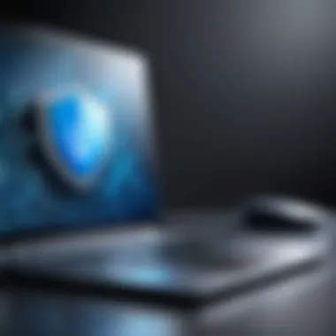 Secure Online Connection with VPN Visual representation of a secure online connection with a VPN