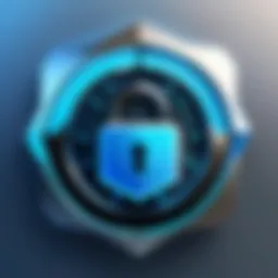 Secure Lock Icon Representing Experian Freeze Center