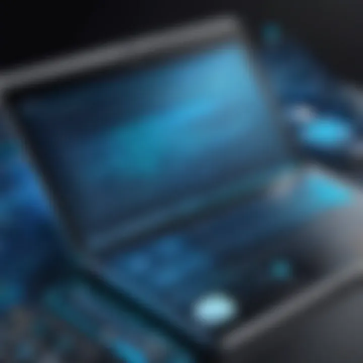 Graphical representation of security features in remote software