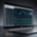Visual representation of free VPN software interface on Windows