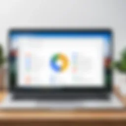 Interface showcasing Google VPN features