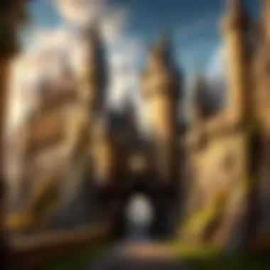 The Enchanted Walls of Hogwarts Hogwarts Castle