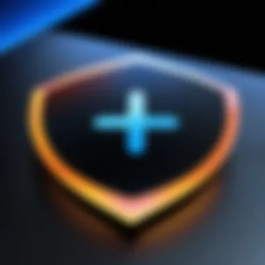 Secure Connection Symbol Display Illustration showing secure connection symbol on Firestick with Hotspot Shield