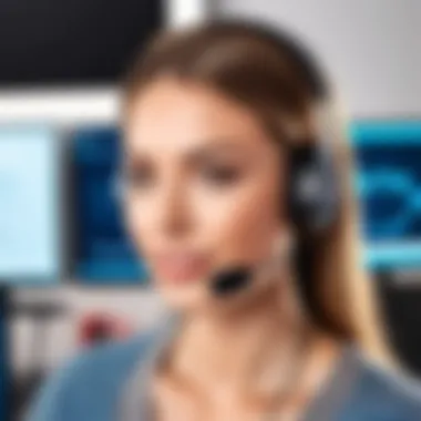 Customer Support Options Visual representation of customer support options