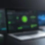 IPVanish user interface showcasing features