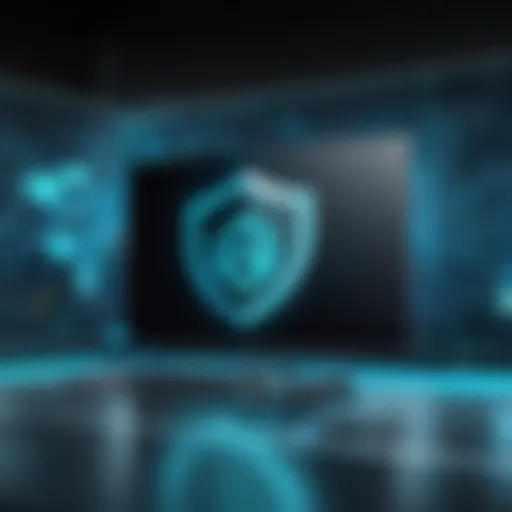 A secure digital connection symbolizing a VPN service