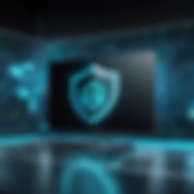 Digital Security with VPN for Kodi A secure digital connection symbolizing a VPN service