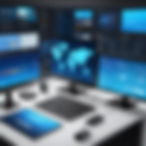 Visual representation of SecureStream's secure streaming technology